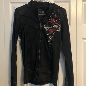 Brand: Sinful Size:Medium Quality: Worn but like new.